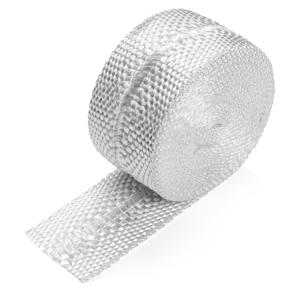 Usa Industrials Fiberglass Fabric Strip w/ Bolt-Holes - 1/8" T x 4'' W x 100 ft. L BULK-FF-9